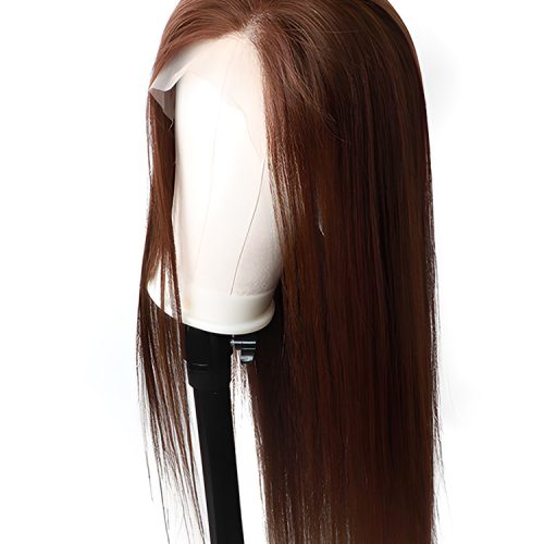 4 Color Straight Human Hair Undetectable Lace Front Wigs Pre Plucked3