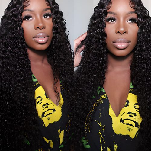 CurlyMe HD Lace Water Wave Hair 13x4 Lace Frontal Wigs Human Hair Skin Melt4 3728efd3 34f6 4320 9230 8d7acaaac610