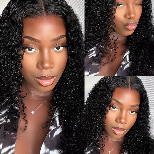 CurlyMe Virgin Human Hair Kinky Curly 13x4 Swiss HD Lace Wigs Pre Plucked2 c70f459a d634 4c76 acd9 c10ce3ca11bf